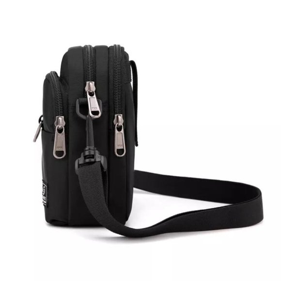 NEW / Men's bag / shoulder-belt-crossbody / ARMY GREEN - Picture 6 of 16